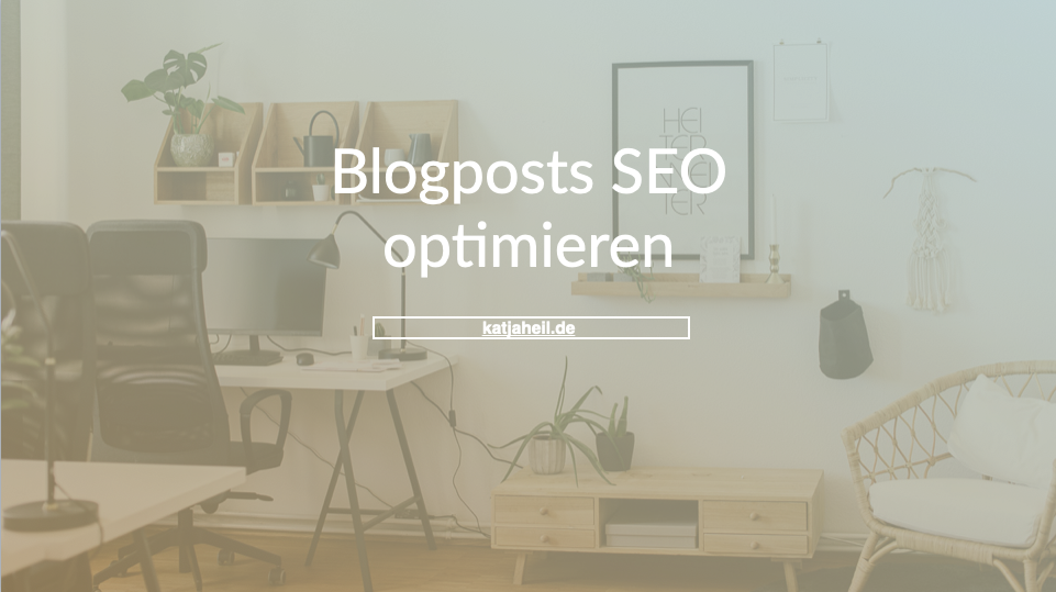 Gratis Guide Blogposts SEO optimieren