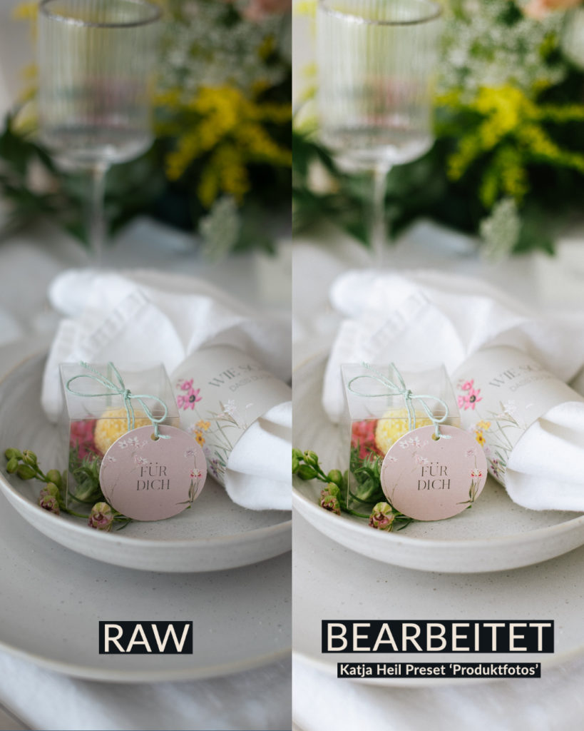Produktfoto in Lightroom bearbeiten. Vorher-nachher Vergleich.
https://www.katjaheil.de/produkt/preset-produktfotos/